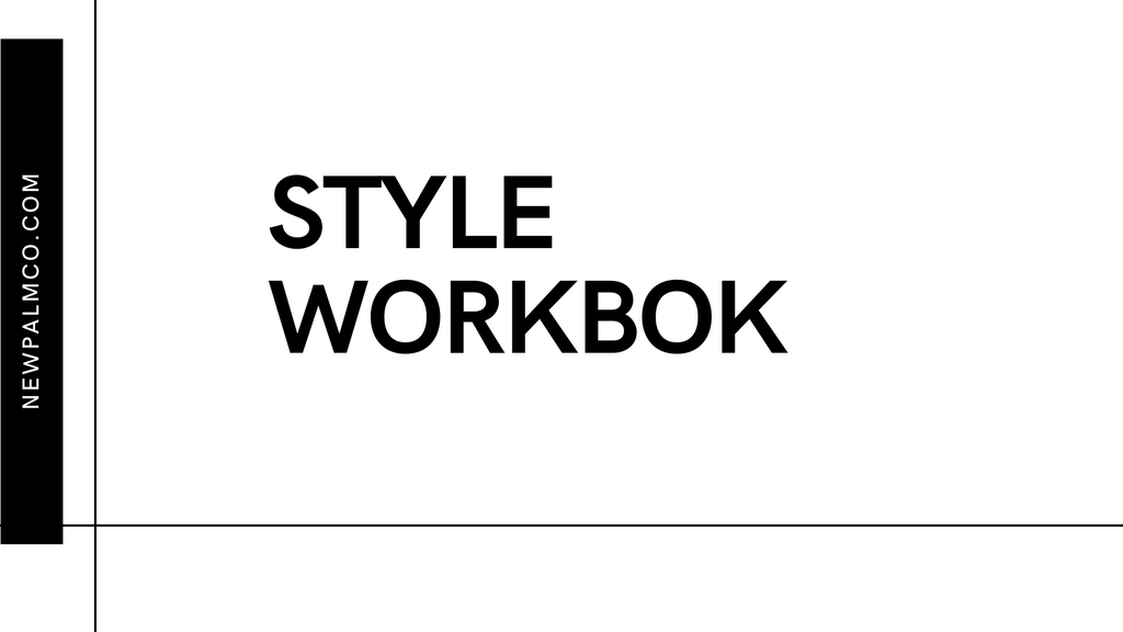 Style workbook - NewPalm Collection